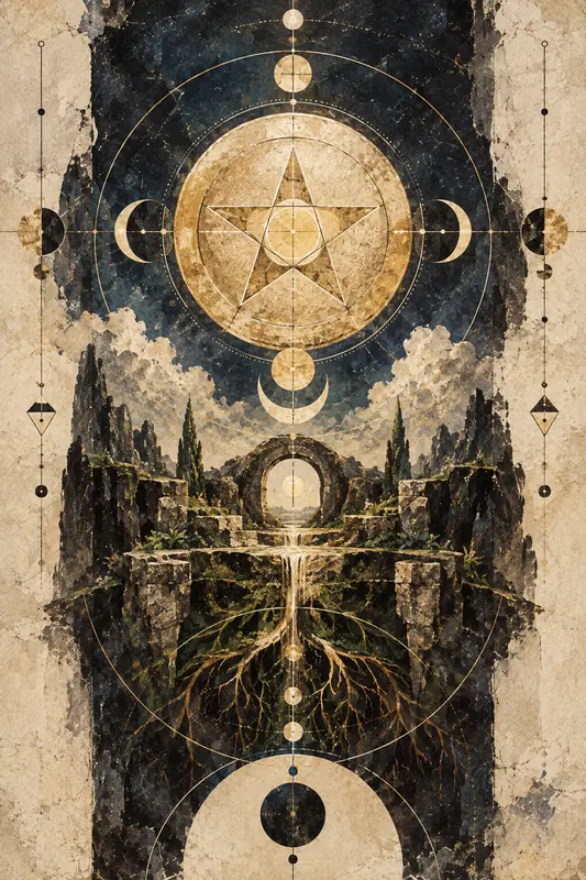 Ace of Disks — Dream Logic Tarot