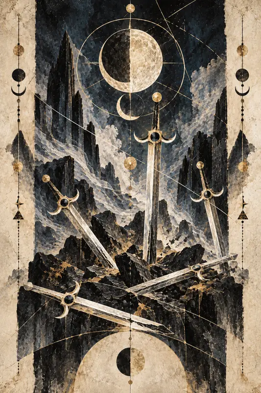 Five of Swords — Dream Logic Tarot
