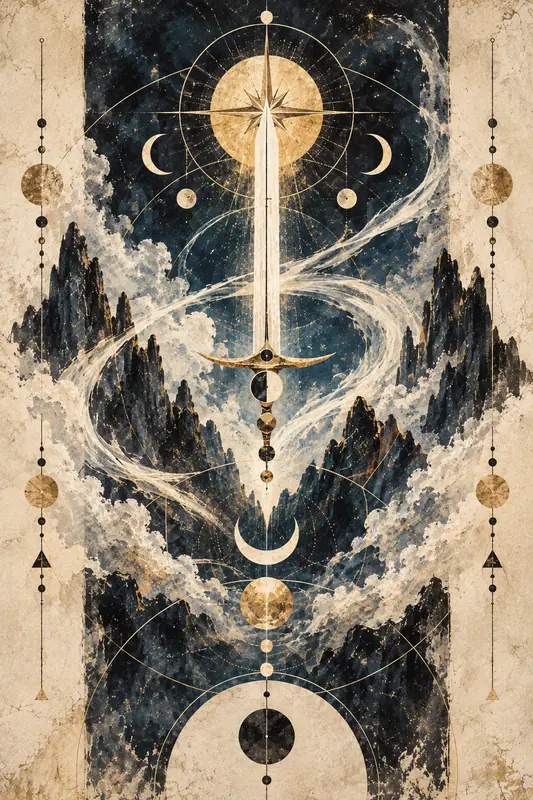 Page of Swords — Dream Logic Tarot