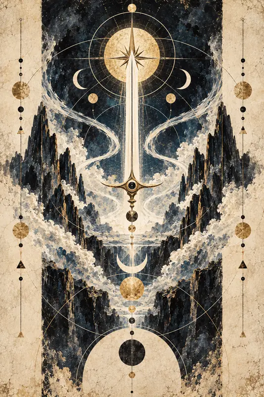 Queen of Swords — Dream Logic Tarot