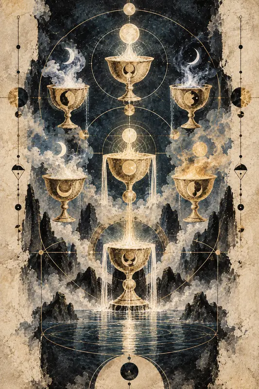 Seven of Cups — Dream Logic Tarot