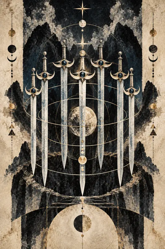 Seven of Swords — Dream Logic Tarot