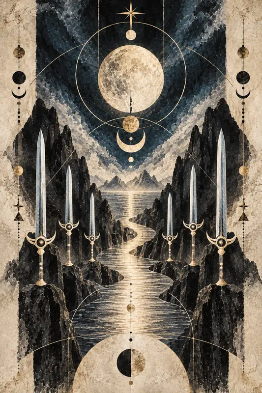 Six of Swords — Dream Logic Tarot