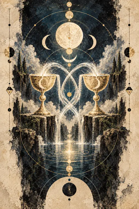 Two of Cups — Dream Logic Tarot